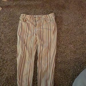 Striped pants